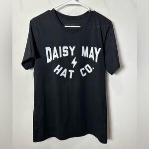 Daisy May Hat Co. Black T-Shirt - M